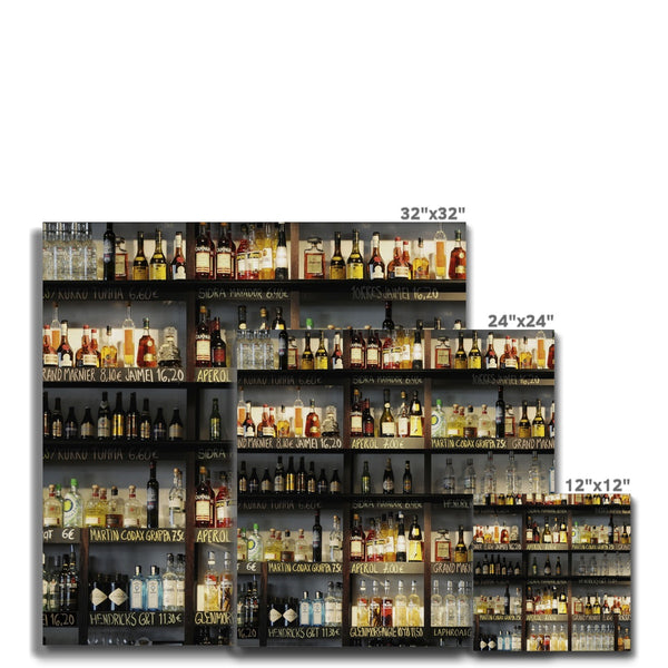 Cocktail Bar Canvas