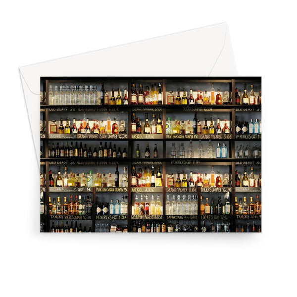 Cocktail Bar Greeting Card