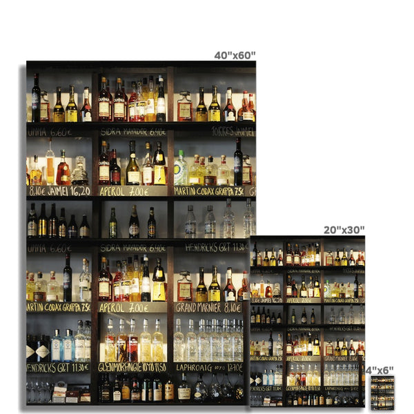 Cocktail Bar Fine Art Print