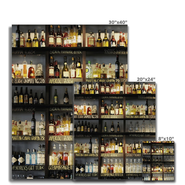 Cocktail Bar Canvas