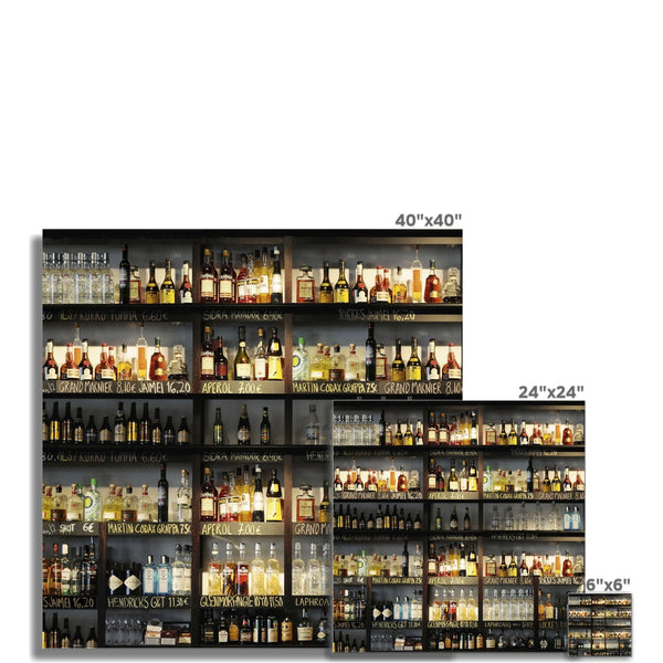 Cocktail Bar Hahnemühle Photo Rag Print