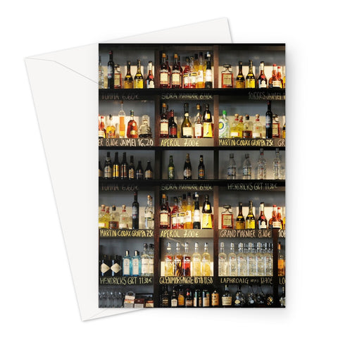 Cocktail Bar Greeting Card