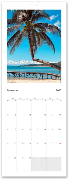 Wandkalender 2025 PEACEFUL BEACH