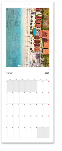 Wandkalender 2025 PEACEFUL BEACH