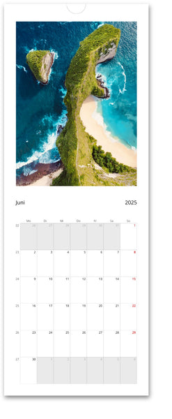 Wandkalender 2025 PEACEFUL BEACH