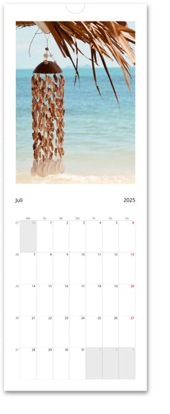 Wandkalender 2025 PEACEFUL BEACH