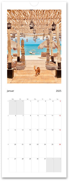 Wandkalender 2025 PEACEFUL BEACH