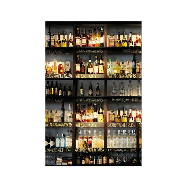 Cocktail Bar Photo Art Print