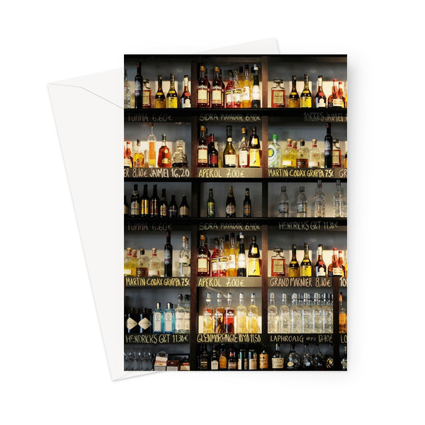 Cocktail Bar Greeting Card